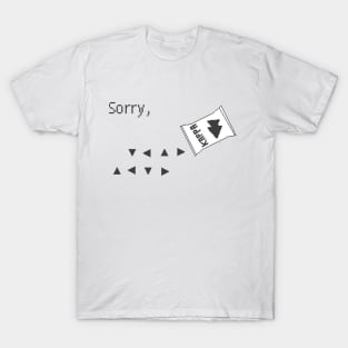 ◄ ▲ ► Sorry, I've dropped my bag of Doritos™ T-Shirt